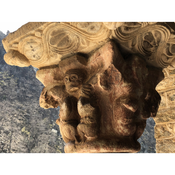 Photo France Abbaye Saint Martin du Canigou 2018-04 43