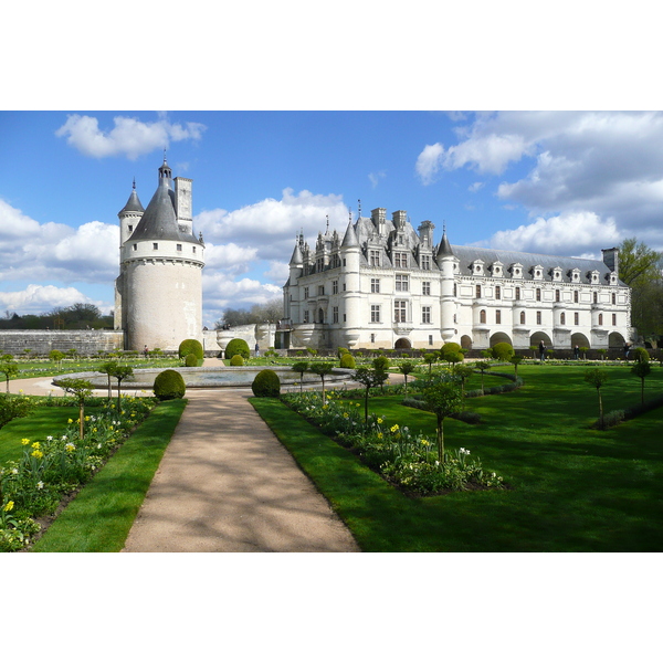 Photo France Château de Chenonceau Jardins de Chenonceau 2008-04 67