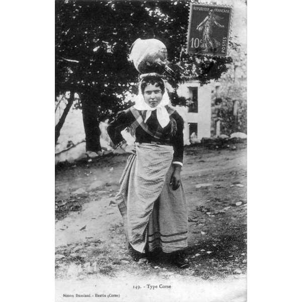 Photo France Corse Cartes postales anciennes 1900-01 274