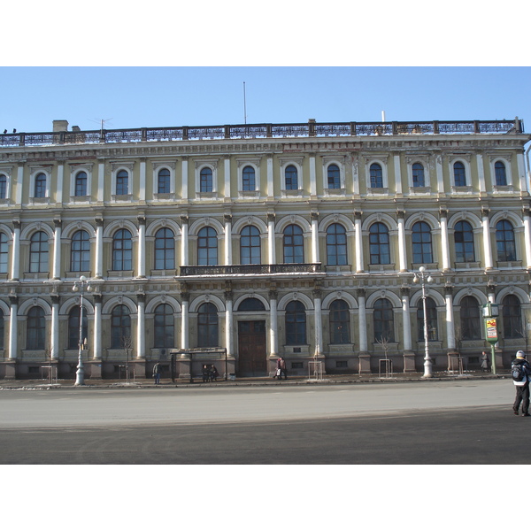 Photo Russie Saint-Pétersbourg Place Saint-Isaac 2006-03 6