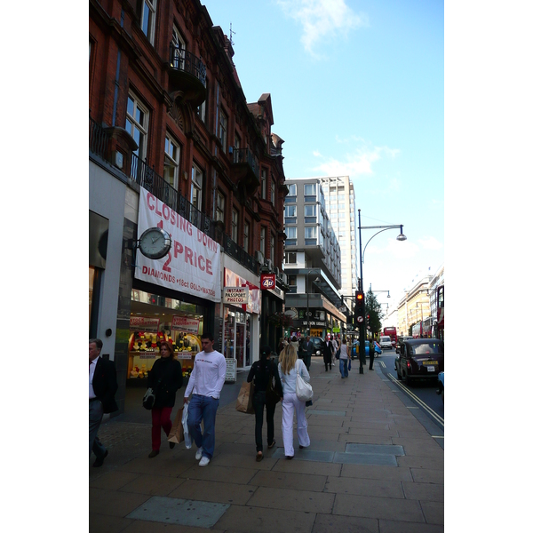 Photo Royaume-Uni Londres Rue Oxford 2007-09 163