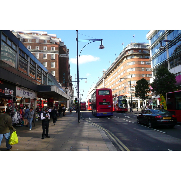 Photo Royaume-Uni Londres Rue Oxford 2007-09 70