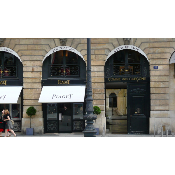 Photo France Paris Place Vendome 2007-07 19