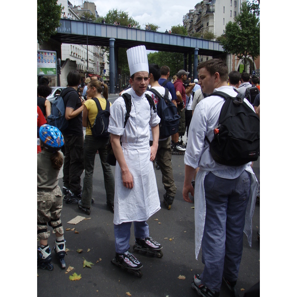 Photo France Paris Randonnée Roller et Coquillages 2007-07 125