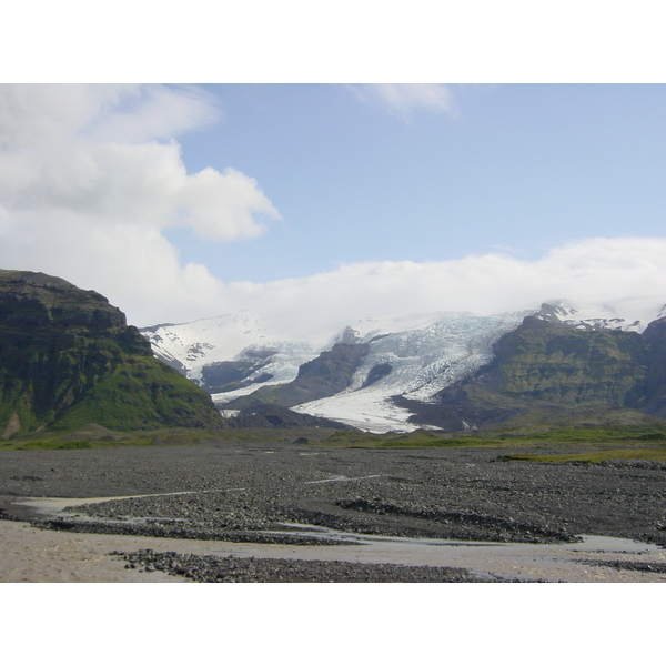 Photo Islande Skaftafellsjokull 2003-06 23