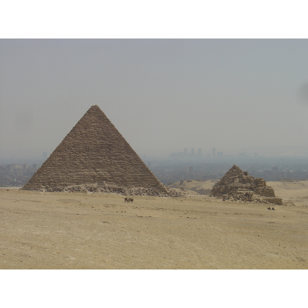 Photo Égypte Pyramides de Gizeh 2004-09 3