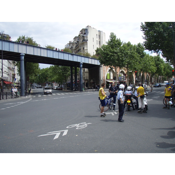 Photo France Paris Randonnée Roller et Coquillages 2007-07 25