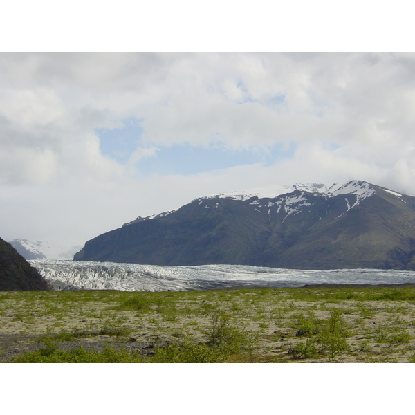 Photo Islande Skaftafellsjokull 2003-06 28