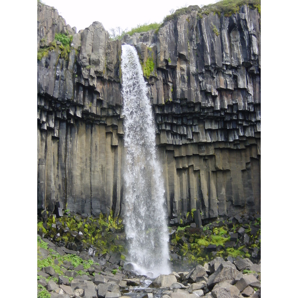 Photo Islande Svartifoss 2003-06 0