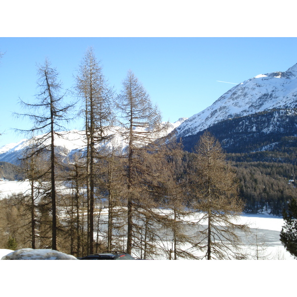 Photo Suisse Route de Chur à Saint Moritz 2007-01 23