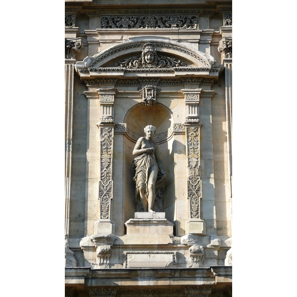 Photo France Paris Le Louvre Facade sur Seine du Louvre 2007-07 54