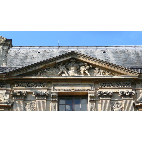 Photo France Paris Le Louvre Facade sur Seine du Louvre 2007-07 55
