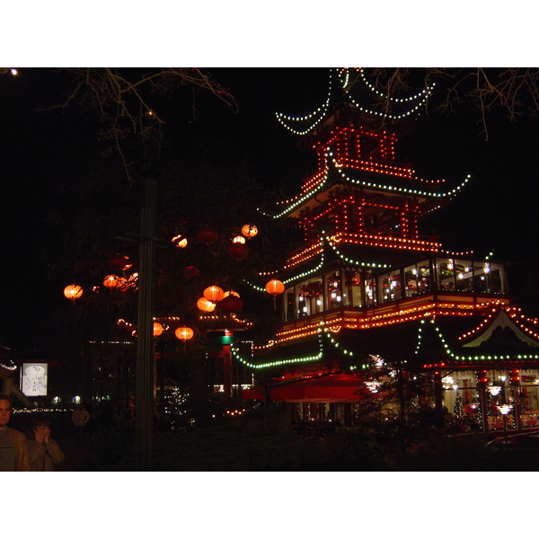 Photo Danemark Copenhague Parc Tivoli 2004-11 27