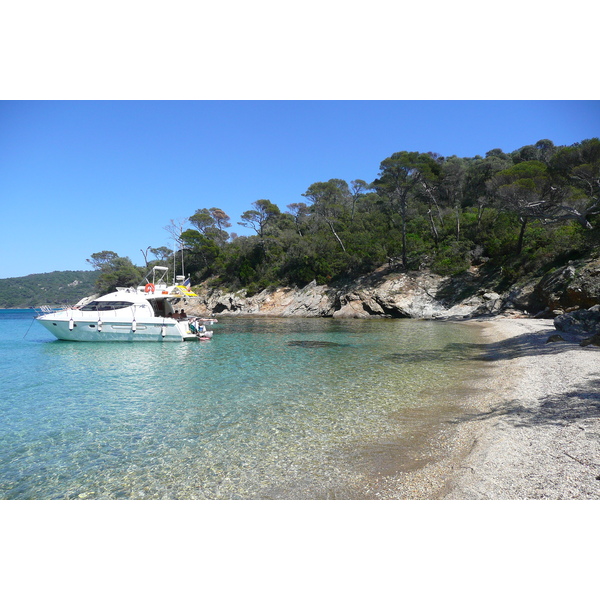 Photo France Ile de Porquerolles Plage d'Alycastre 2008-05 2
