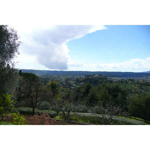Photo France Côte d'Azur route de Vence à Cagnes 2008-03 44