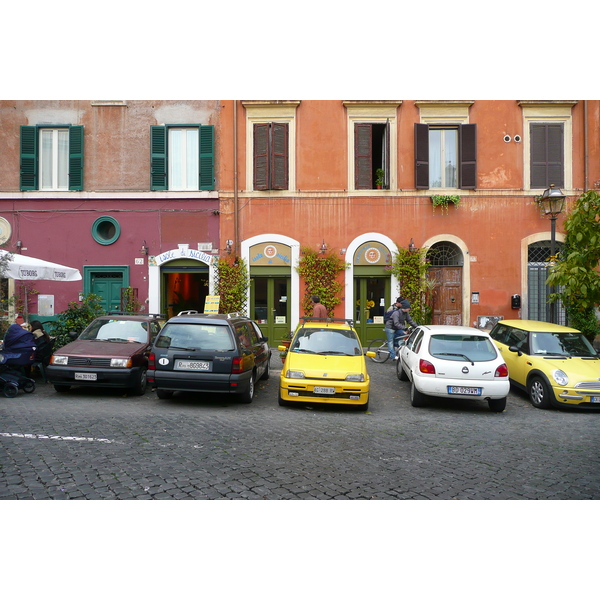 Photo Italie Rome rue Garibaldi 2007-11 27