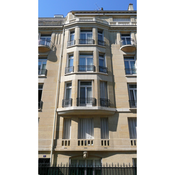 Photo France Paris 16eme Arrondissement Rue D'Andigné 2007-08 12