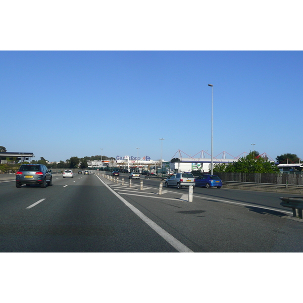 Photo France Côte d'Azur route de Cannes à Cagnes 2008-03 14