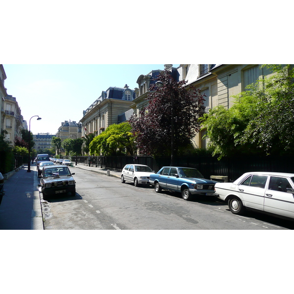 Photo France Paris 16eme Arrondissement Rue D'Andigné 2007-08 8