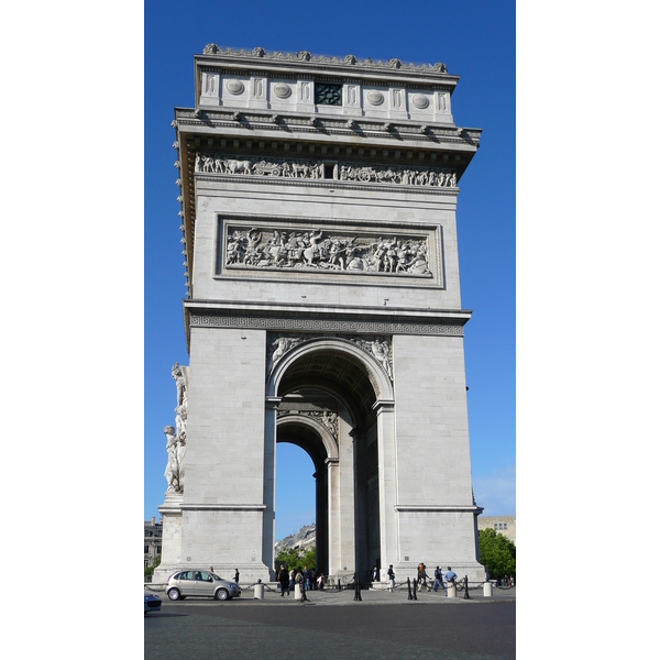 Photo France Paris Place de l'Etoile 2007-05 29