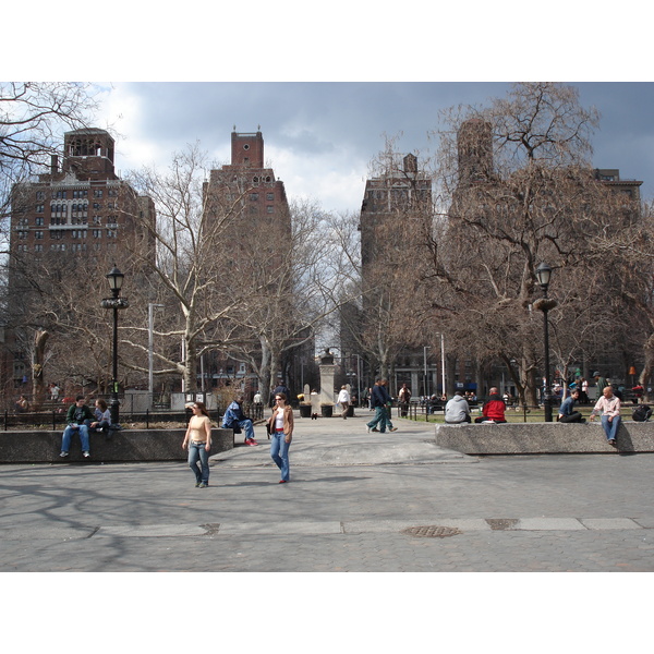 Photo États-Unis New York Washington Square 2006-03 12
