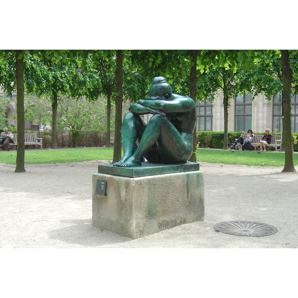 Photo France Paris Jardin du Carrousel du Louvre 2007-05 20