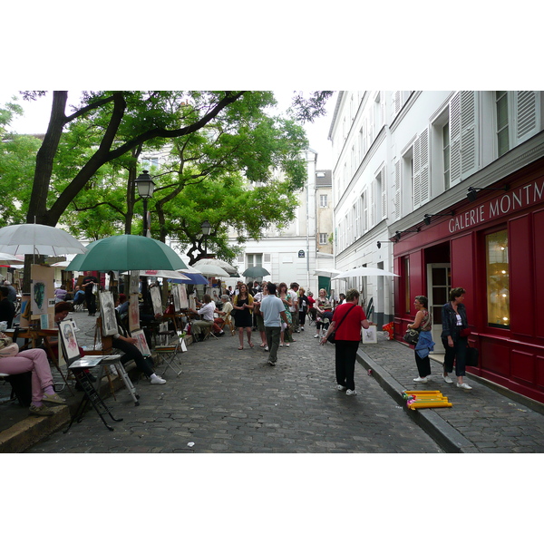 Photo France Paris Place du Tertre 2007-06 35
