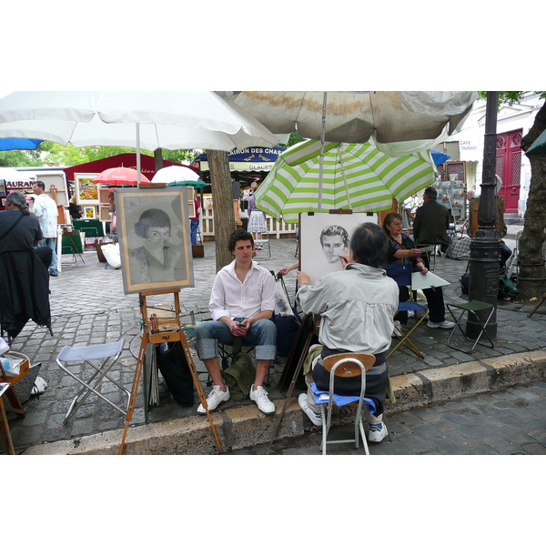 Photo France Paris Place du Tertre 2007-06 3