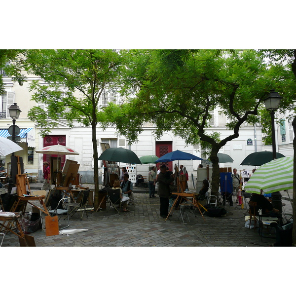 Photo France Paris Place du Tertre 2007-06 11