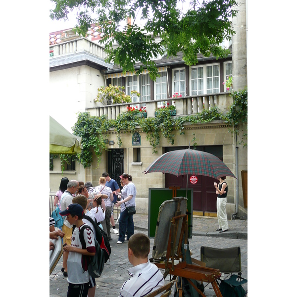 Photo France Paris Place du Tertre 2007-06 2