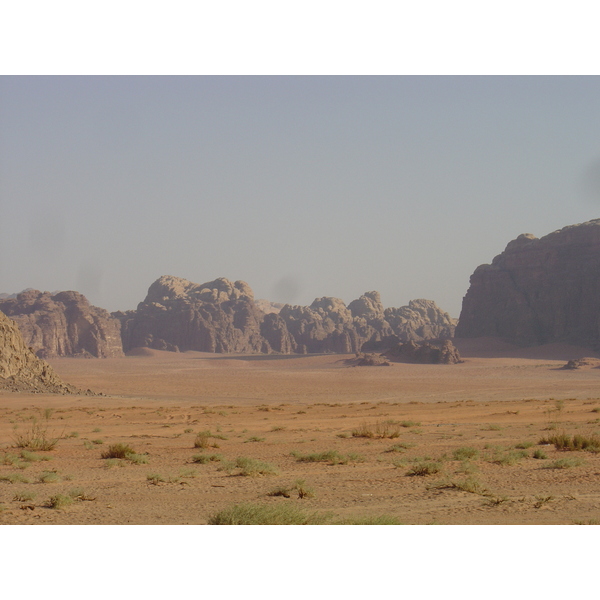 Photo Jordanie Désert du Wadi Rum 2004-10 86