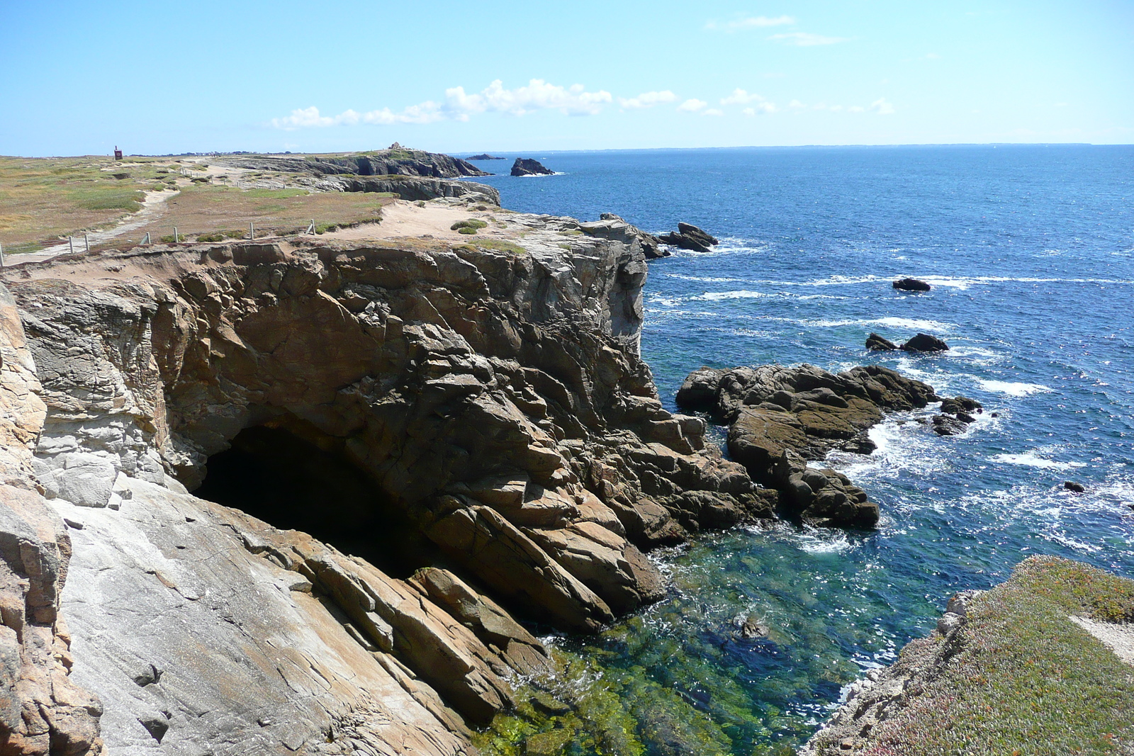 Photo France Presqu'ile de Quiberon Pointe du Percho 2008-07 4