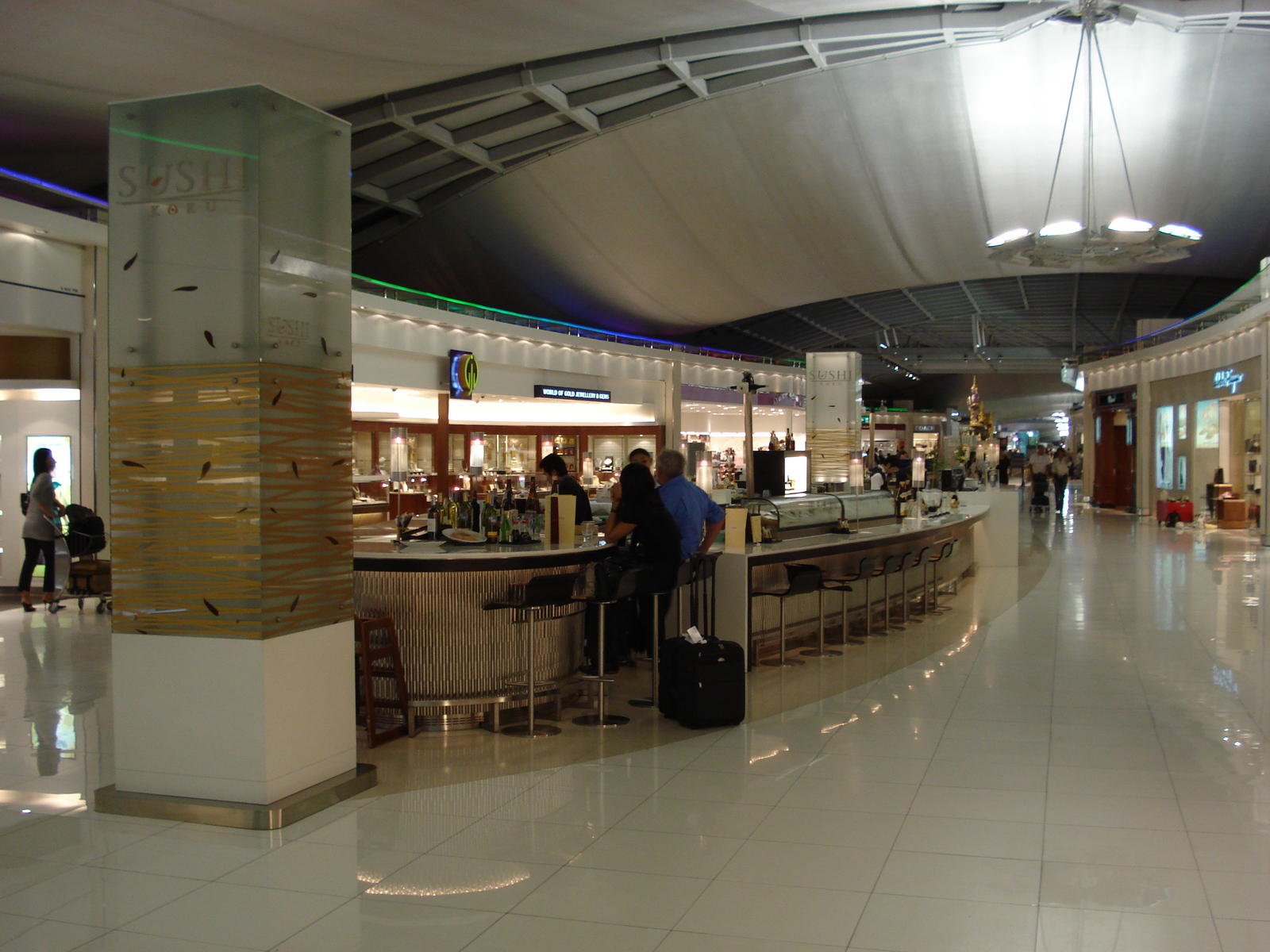 Photo Thaïlande Bangkok Aéroport Suvarnabhumi 2007-03 21