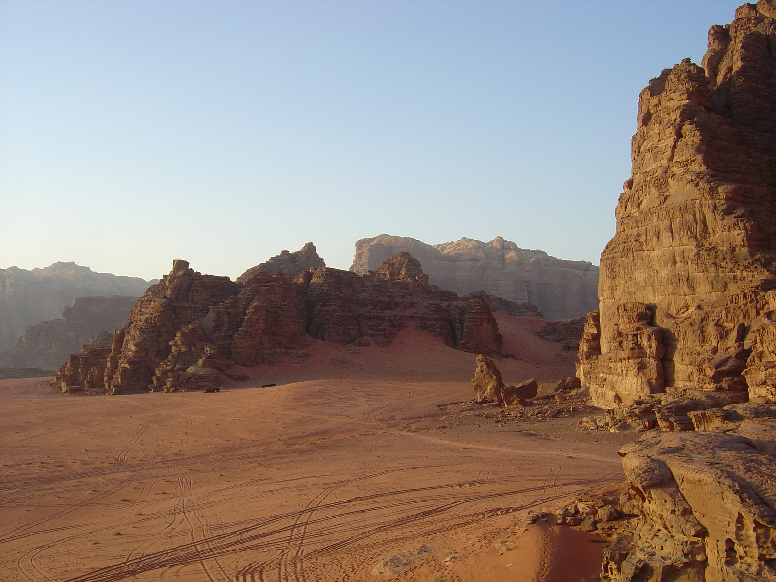 Photo Jordanie Désert du Wadi Rum 2004-10 19