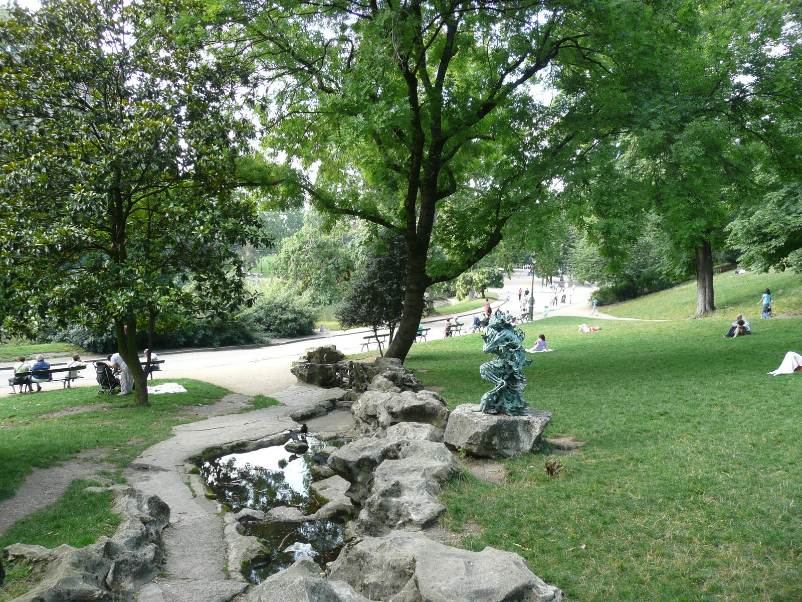 Photo France Paris Parc des Buttes-Chaumont 2007-08 230