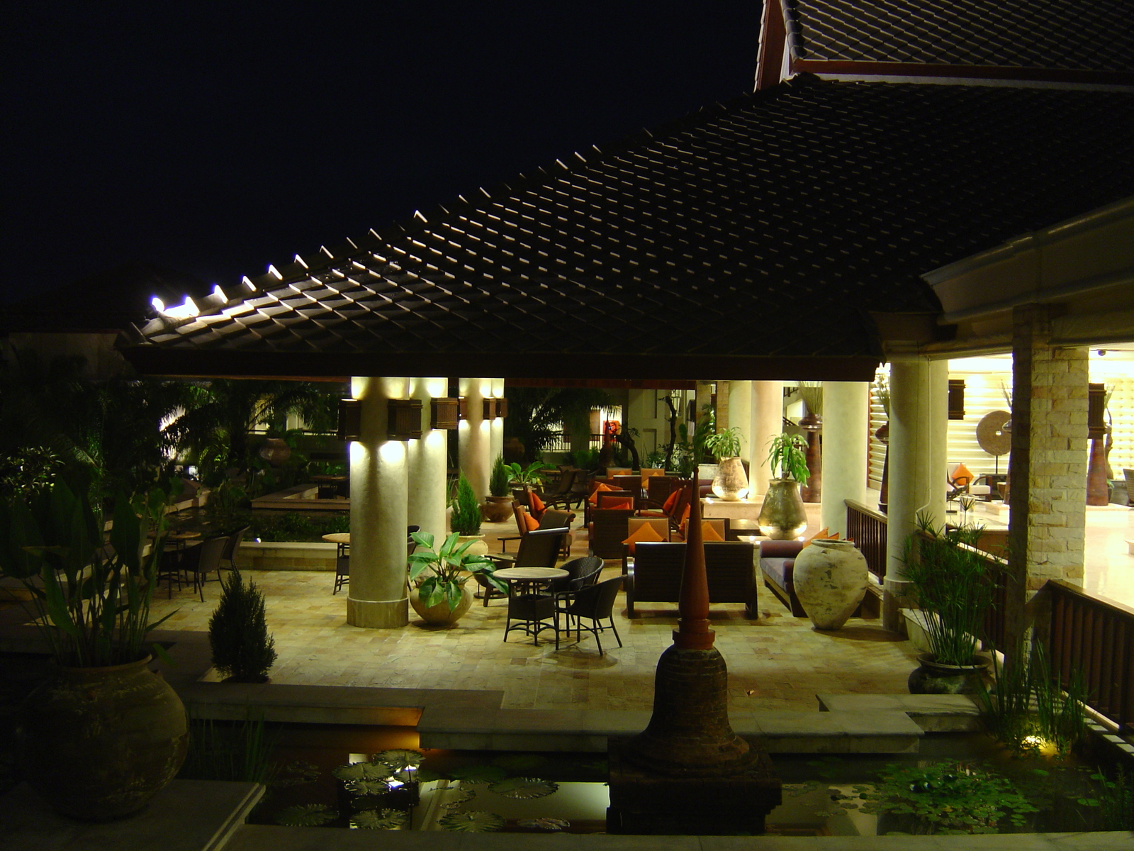 Photo Thaïlande Khao Lak Meridien Khao Lak Hotel La nuit 2005-12 36