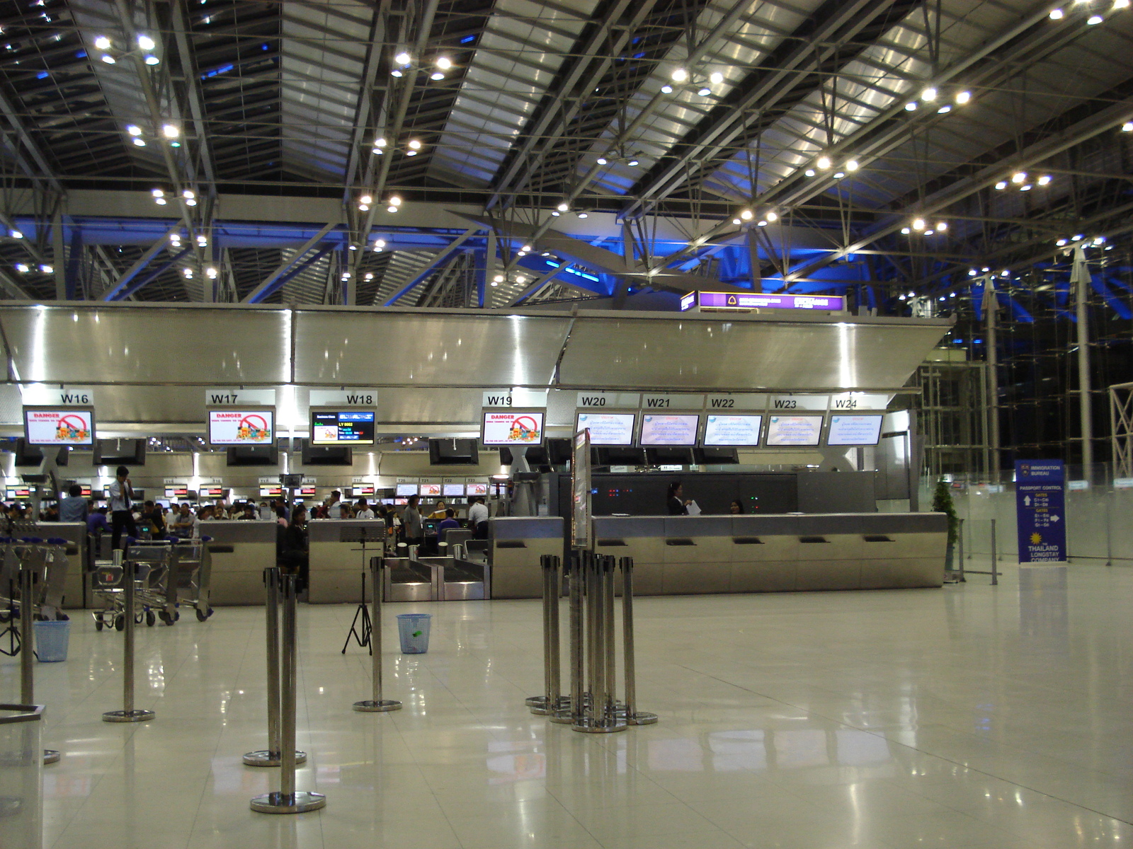 Photo Thaïlande Bangkok Aéroport Suvarnabhumi 2007-03 0