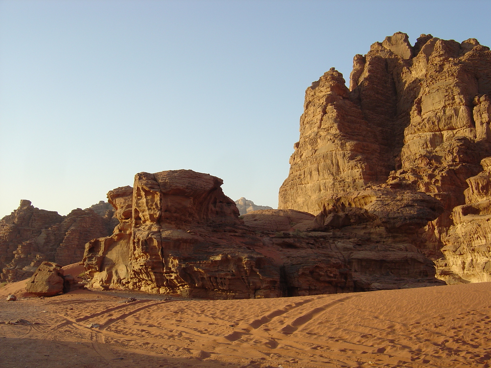 Photo Jordanie Désert du Wadi Rum 2004-10 11