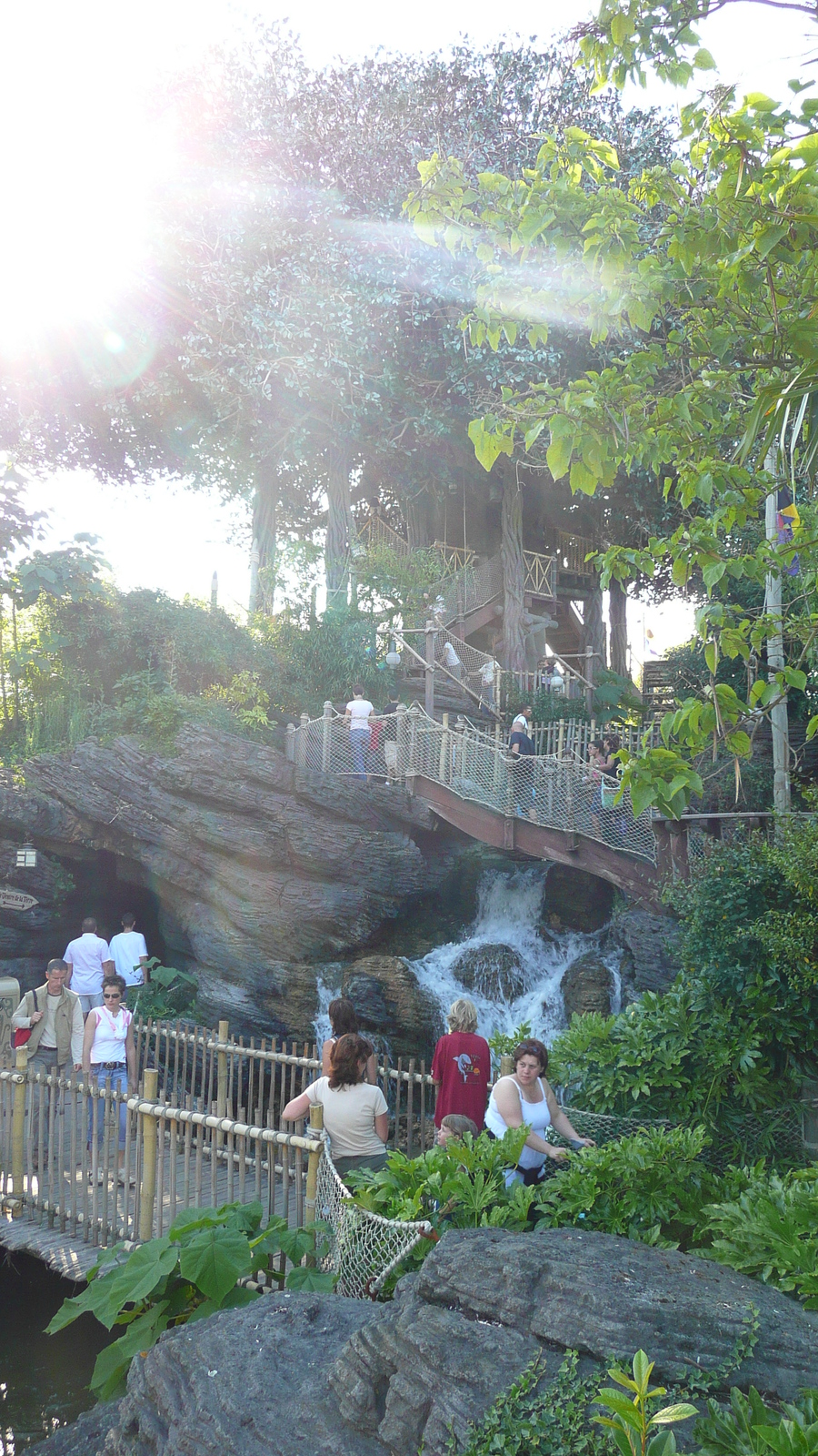 Photo France Disneyland Paris La Cabane des Robinson 2007-07 31