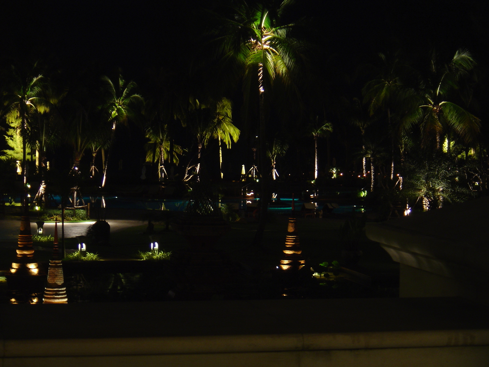 Photo Thaïlande Khao Lak Meridien Khao Lak Hotel La nuit 2005-12 50