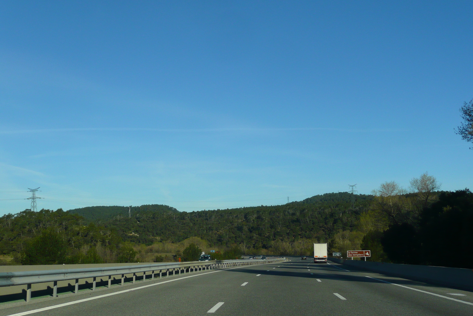 Photo France Côte d'Azur route A8 de Le Luc à Aix 2008-04 77