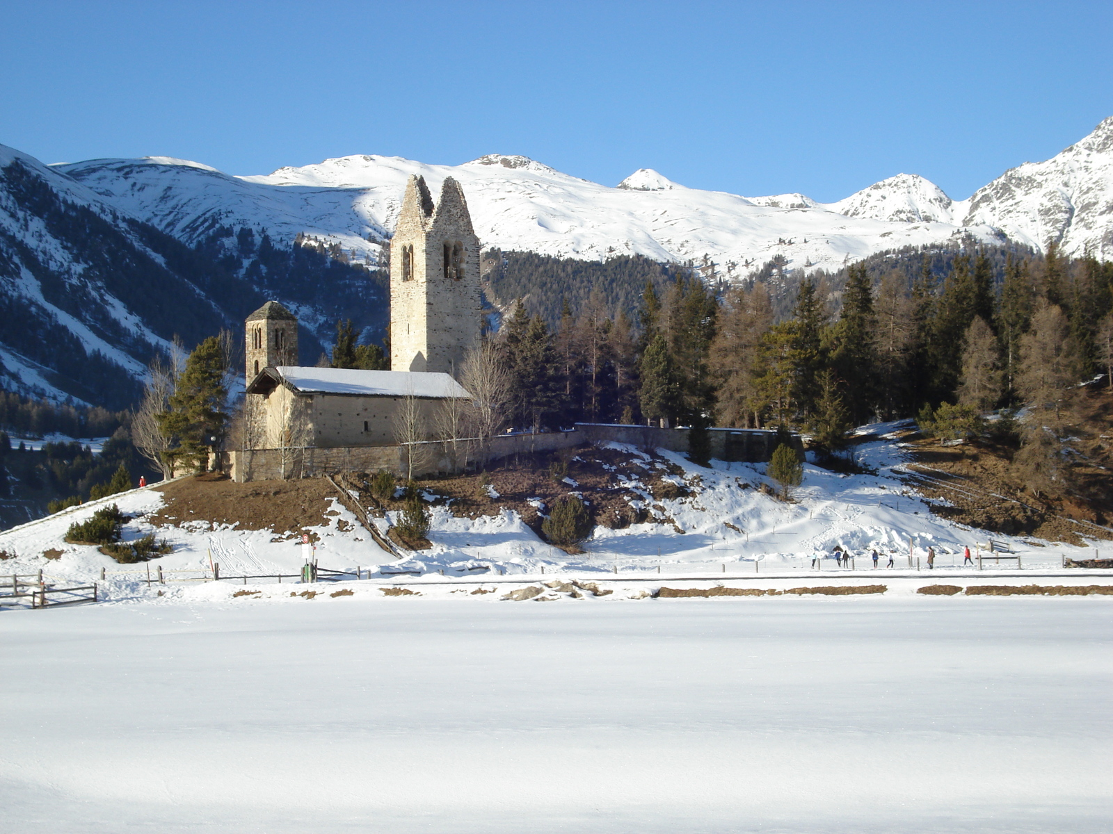 Photo Suisse Route de Pontresina à Saint Moritz 2007-01 5