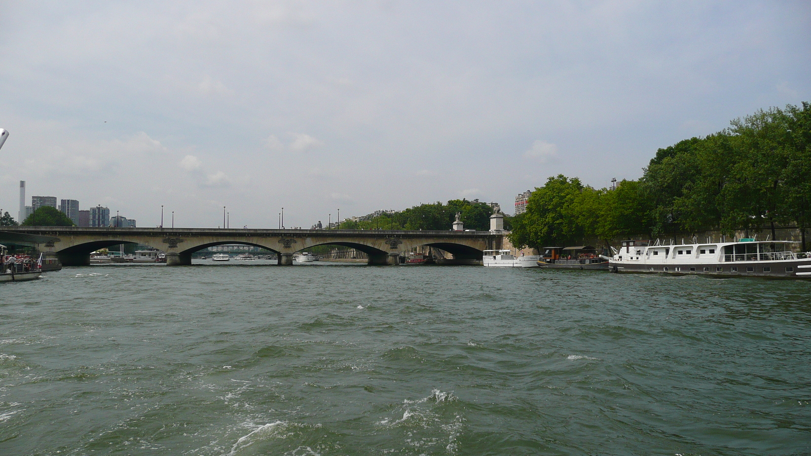 Photo France Paris La Seine en Batobus 2007-06 29