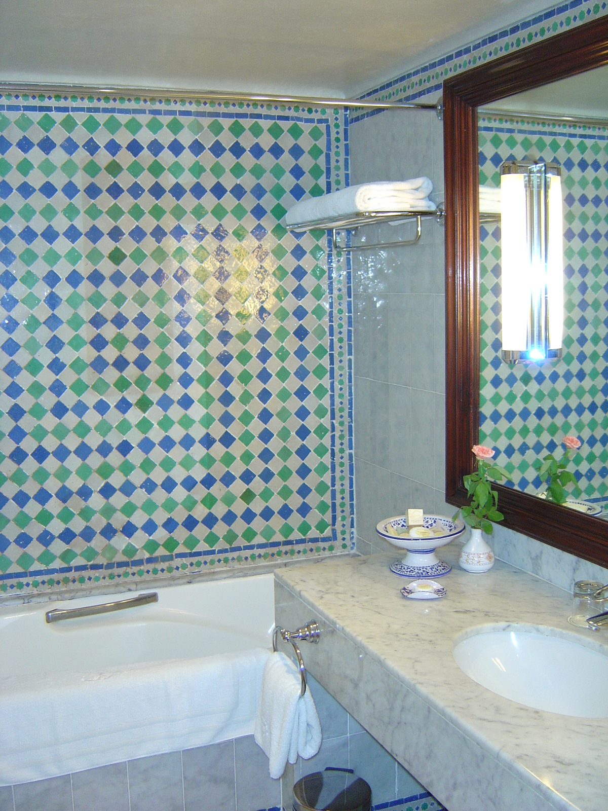 Photo Maroc Casablanca Hotel Royal Mansour Meridien 2004-09 23