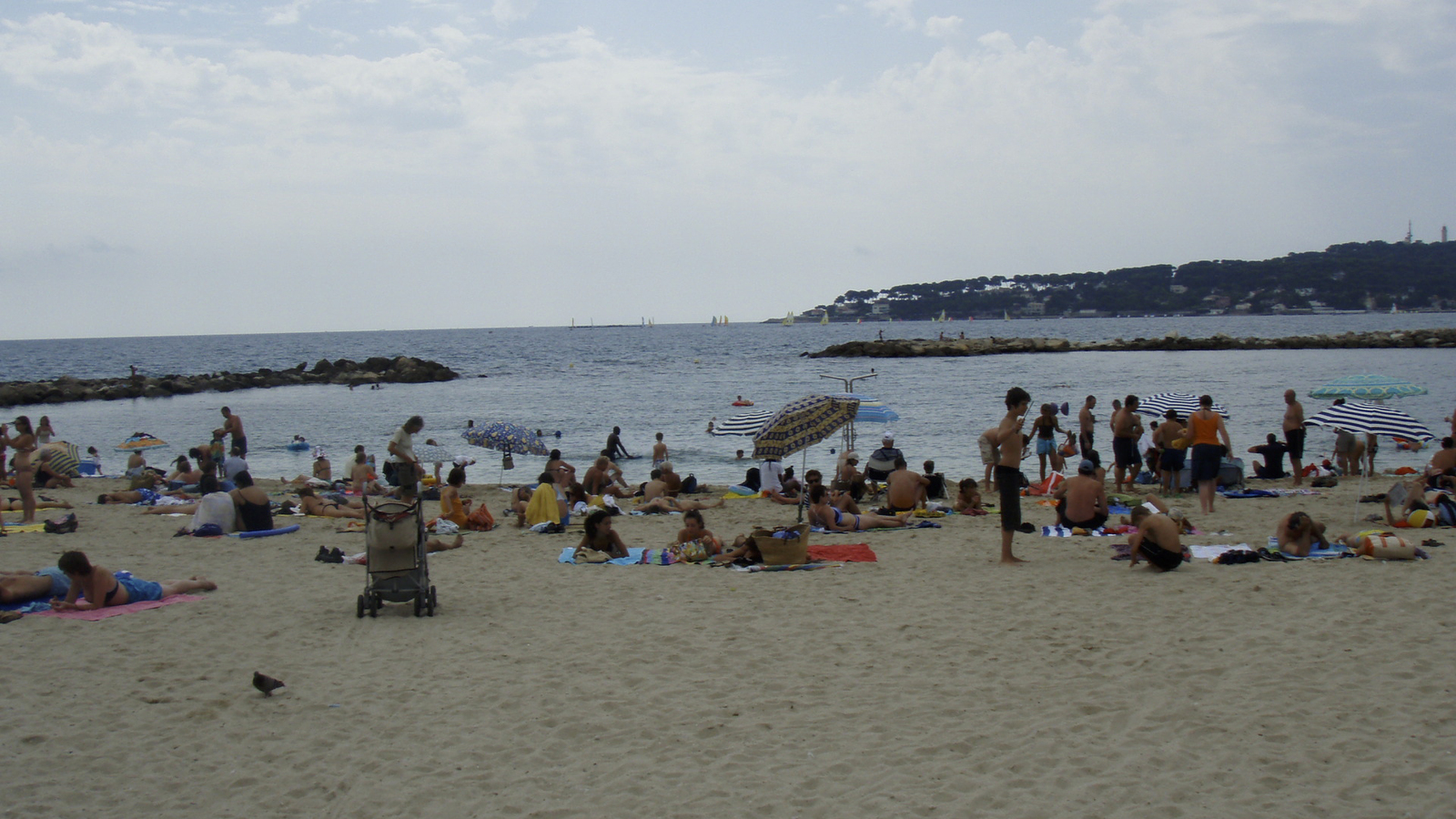 Photo France Antibes Plage de la Gravette 2007-08 5