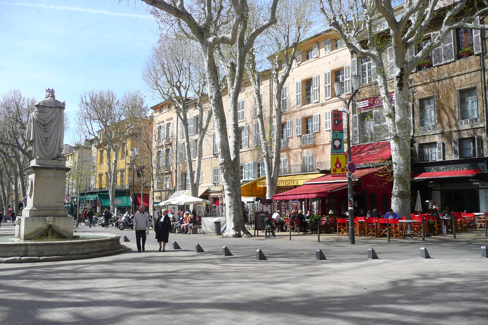 Photo France Aix en Provence Cours Mirabeau 2008-04 10