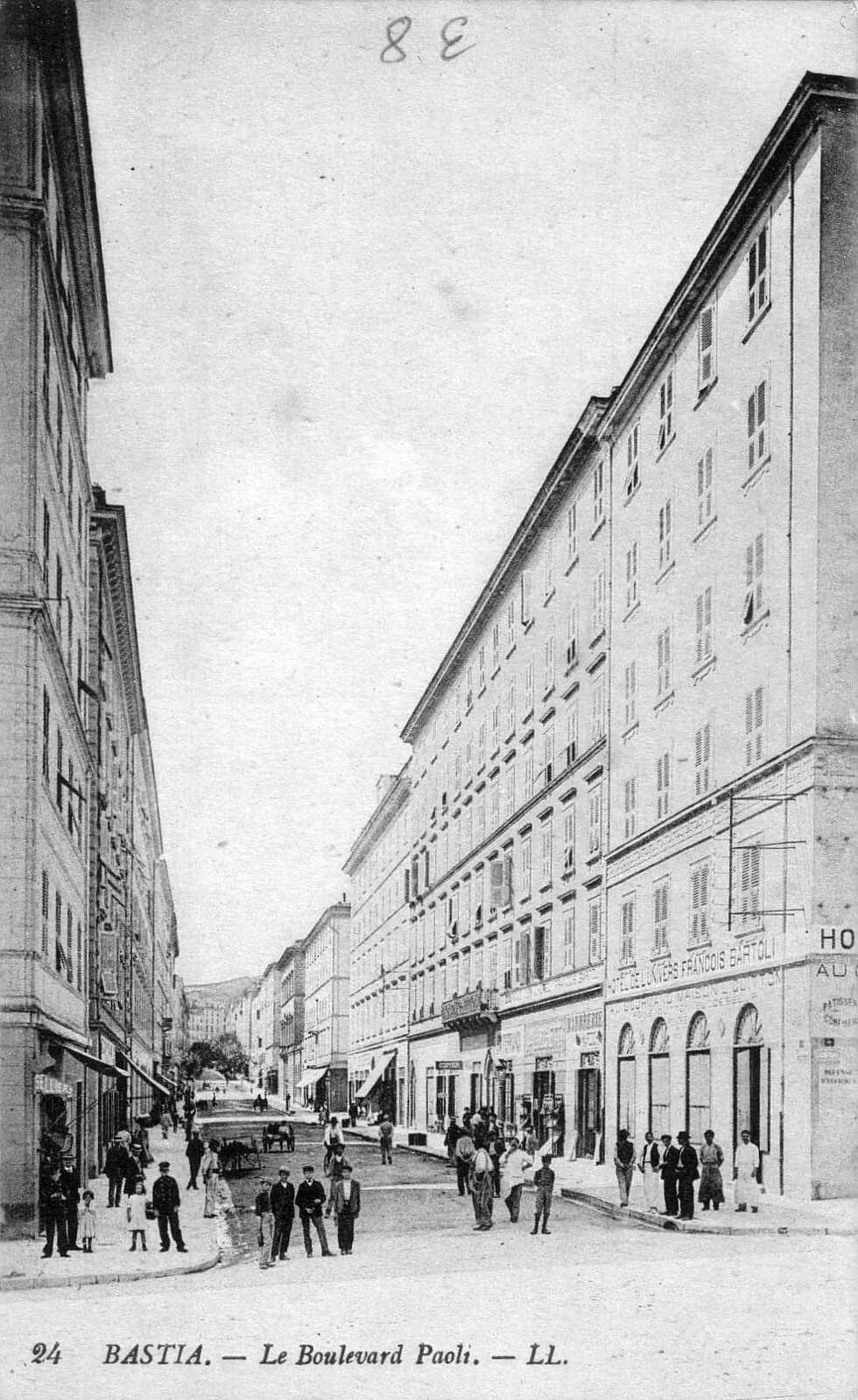 Photo France Corse Cartes postales anciennes Bastia 1900-01 120