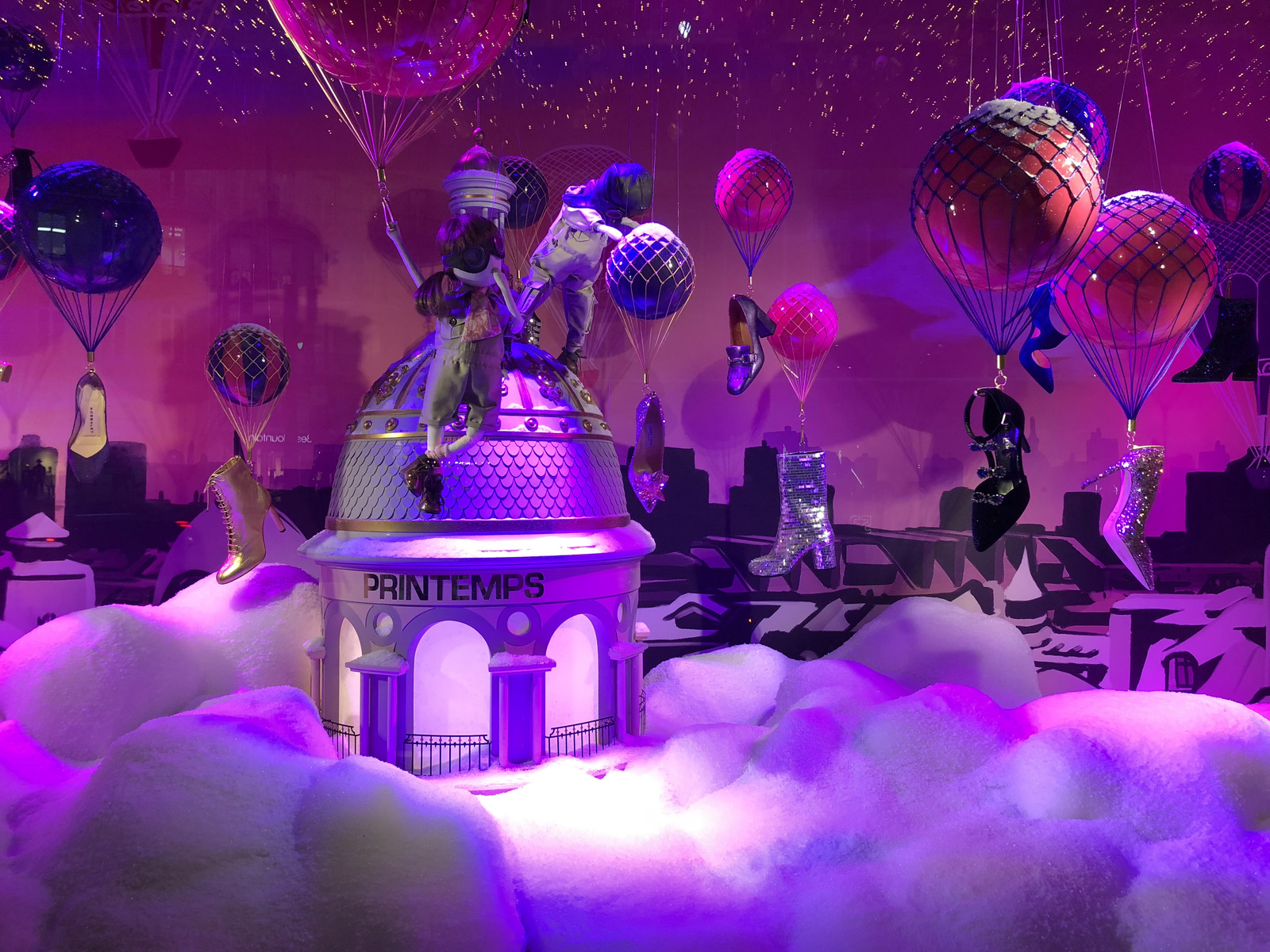 Photo France Paris Vitrines des Grands Magasins 2017-11 8