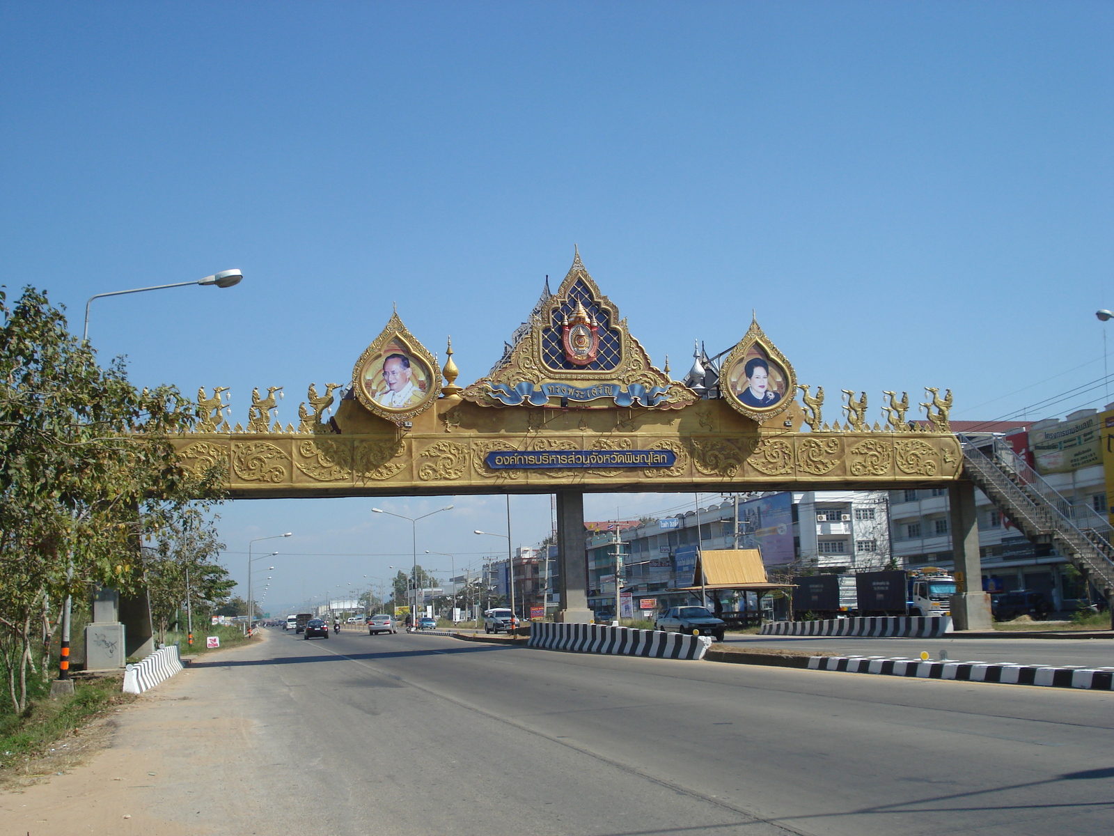 Photo Thaïlande Phitsanulok rue Mittraparp 2008-01 19