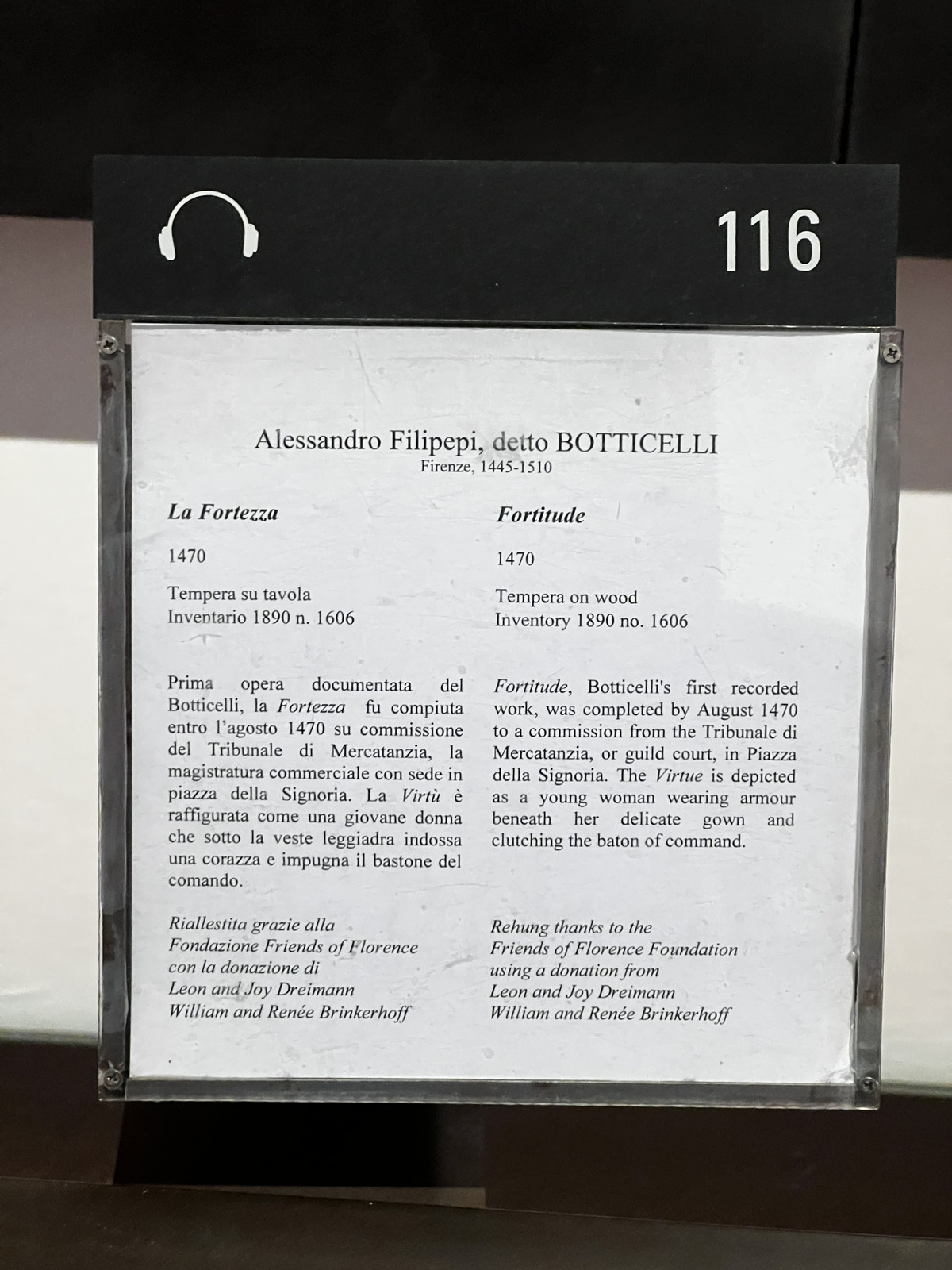 Photo Italie Florence Galerie des Offices 2022-05 313